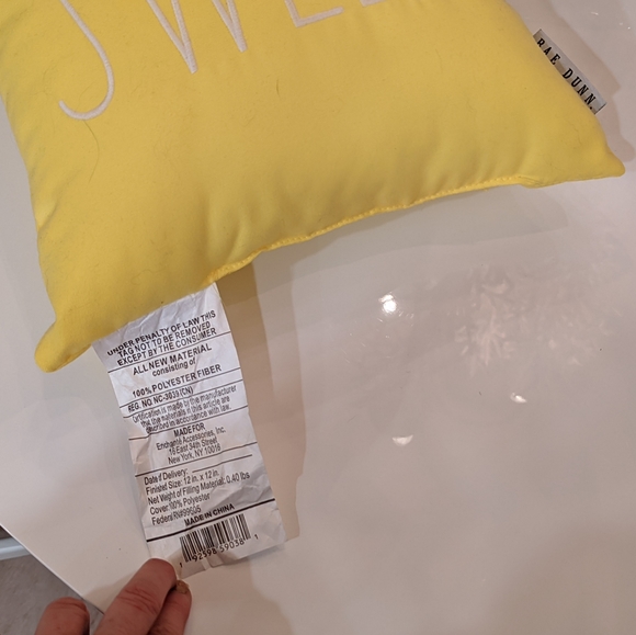 Rae Dunn Home Sweet Home toss pillow trio - Picture 5 of 11